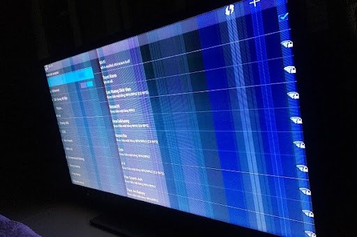 Nguyên nhân và cách khắc phục Tivi Sony bị sọc màn hình